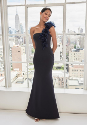 MGNY by Morilee 73108 Modern 3D Floral Evening Gown