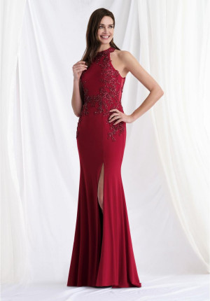 MGNY by Morilee 73168 Stunning Illusion Back Gown