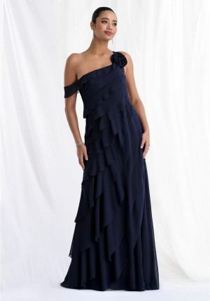 MGNY by Morilee 73173 Tiered Chiffon Mother of Bride Gown