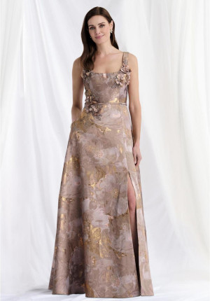 MGNY by Morilee 73174 Beautiful Brocade Evening Gown