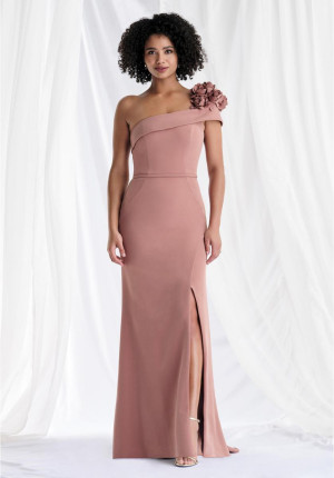 MGNY by Morilee 73180 One Shoulder 3D Floral Gown
