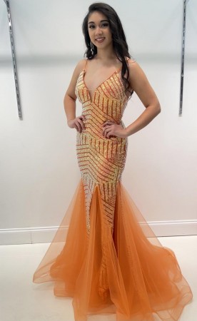 Jasz Couture 7411 Stunning Mermaid Prom Dress