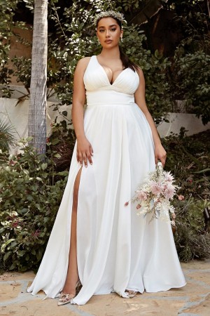 Cinderella Divine 7469WW Plus Size Wedding Dress