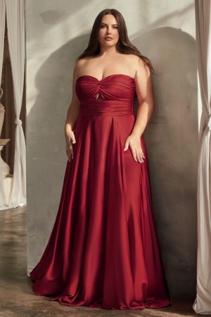 Ladivine 7496C Plus Size Prom Dress