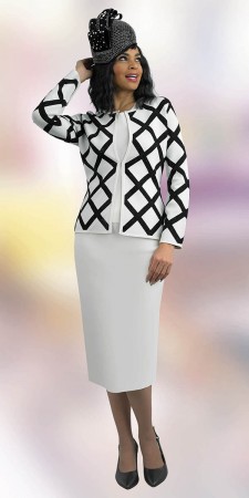 Lily and Taylor 754 Ladies Bold Knit Church Suit