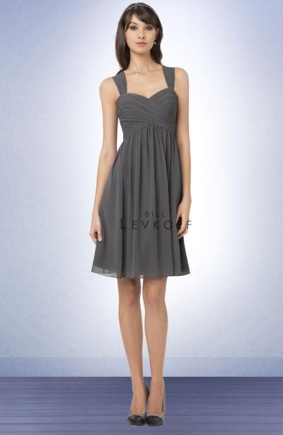 bill levkoff short bridesmaid dresses