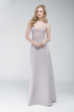 Size 8 Latte Wtoo 761 Long Bridesmaid Dress
