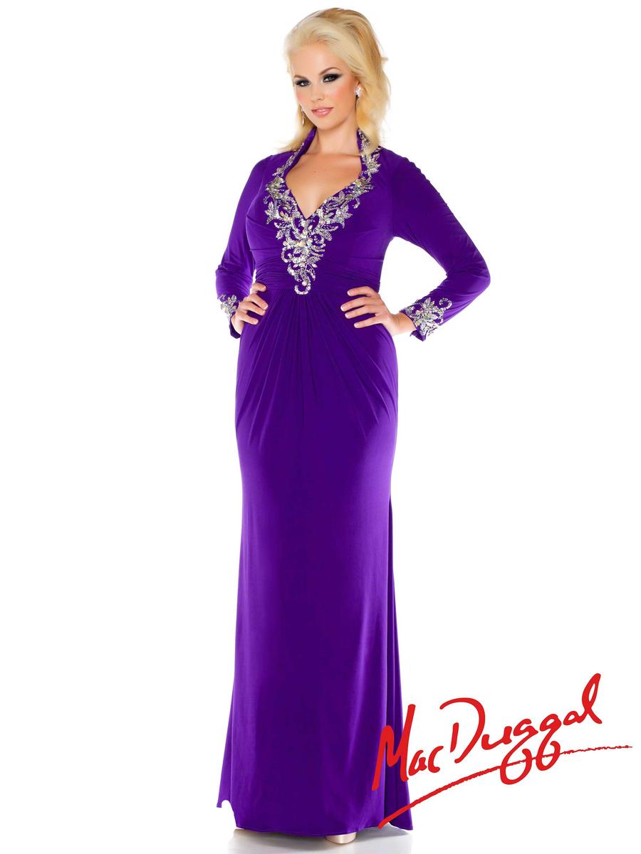 mac duggal plus size dresses