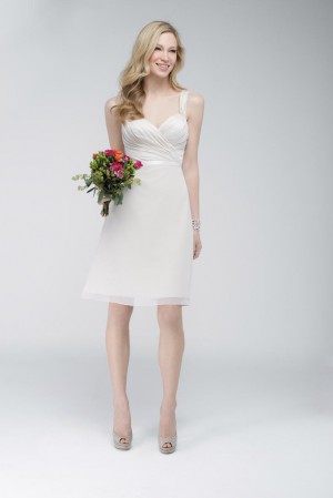 Wtoo 772 Knee Length Bridesmaid Dress
