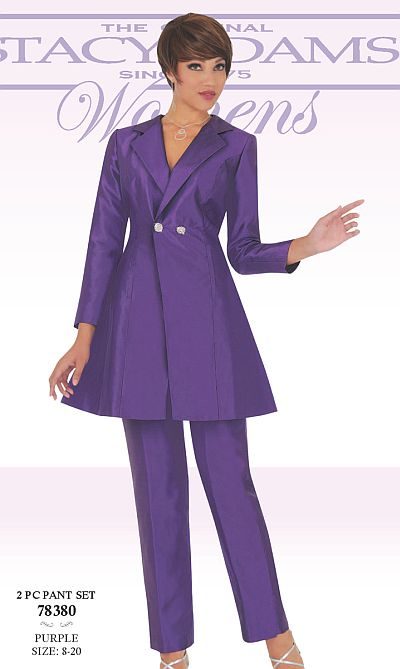 ladies purple dress suits