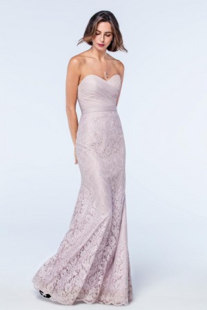 Size 12 Blush Watters 80204 Esme Separate Lace Bridesmaid Skirt