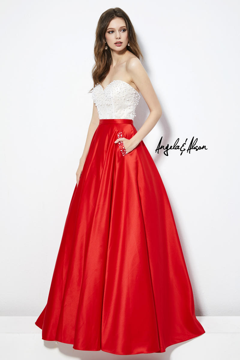 alison fancy gown