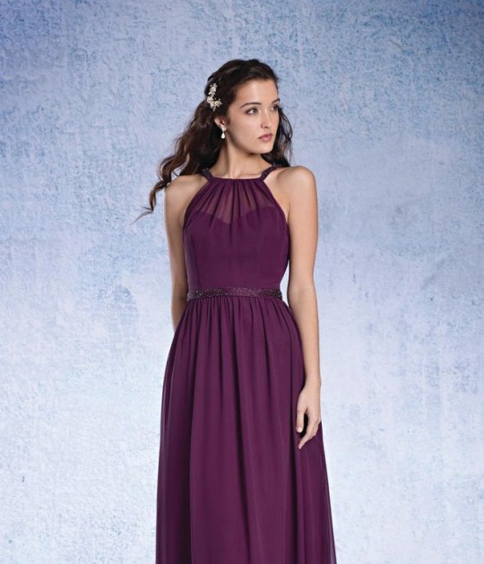 Shire By Alfred Angelo 8104s High Neck Bridesmaid Dress French Shire By Alfred Angelo 8104s High Neck Bridesmaid Dress