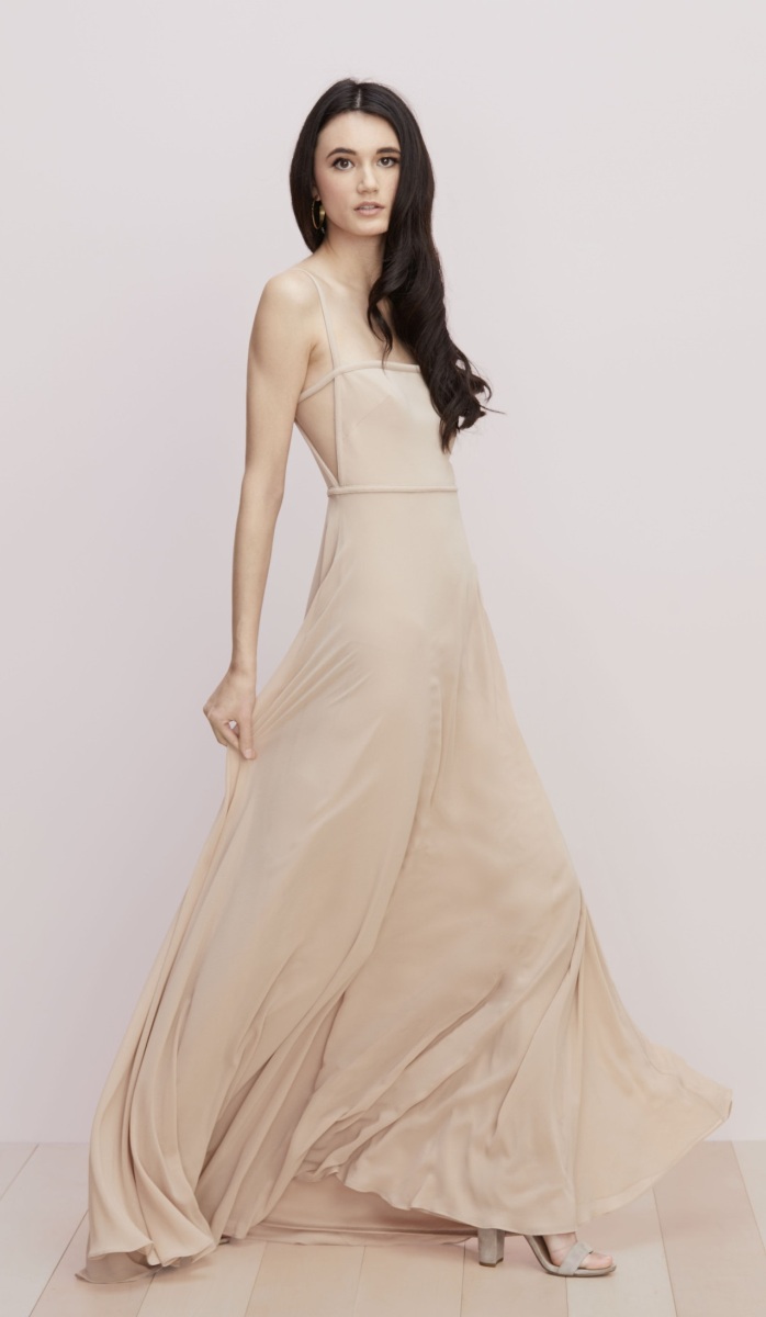 Wtoo Baker 814 Simply Perfect Bridesmaid Dress French Novelty
