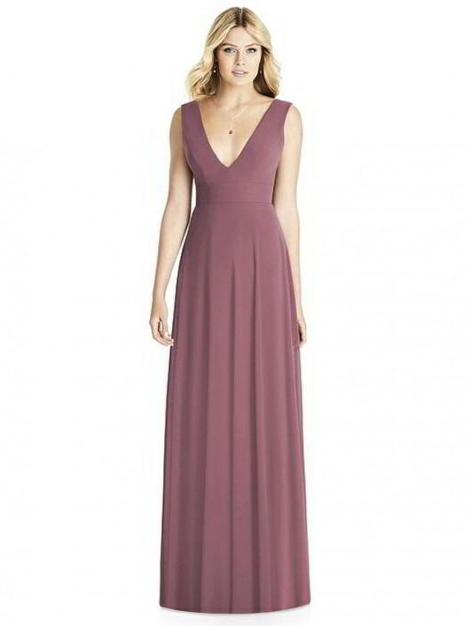 V Neck Bridesmaid Dresses