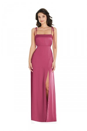Dessy Social 8214 Flexible Waist Bridesmaid Dress