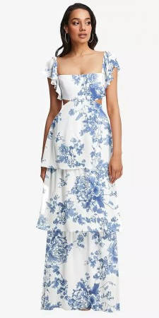 Floral Prints and Patterns Bridesmaid Dresses