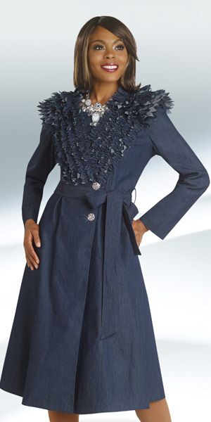 denim suits with rhinestones