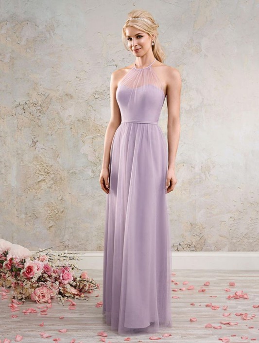 Alfred Angelo Modern Vintage 8634l Sheer Halter Bridesmaid Gown Alfred Angelo Modern Vintage 8634l Sheer Halter Bridesmaid Gown