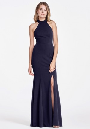 Watters JARYN 8803 High Neck Racerback Bridesmaid Dress