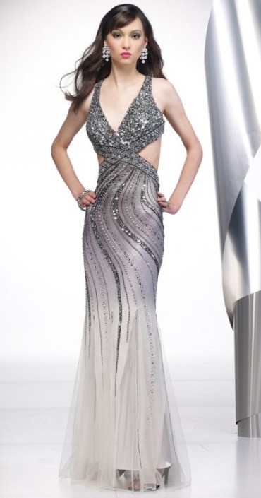 Silk Chiffon Prom Dresses
