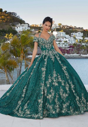 Vizcaya 89351 Light Up Quinceanera Dress
