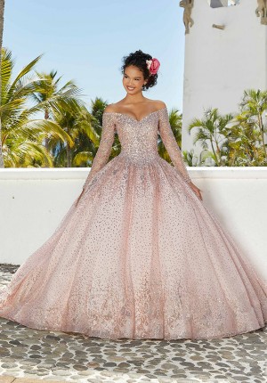 Vizcaya 89355 Sparkling Quinceanera Dress