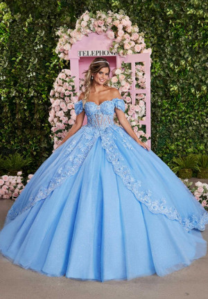 Vizcaya 89509 Elegant Quinceanera Ball Gown