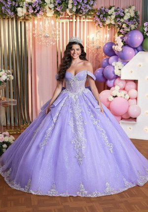 Vizcaya 89511 Classic Quinceanera Ball Gown