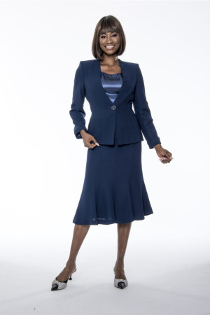 Terramina 9003 Flared Skirt Suit