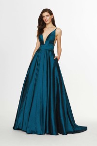 Angela and Alison 91009 Prom Gown with Pockets