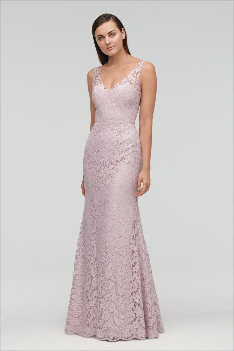 Soft Pink Lace Bridesmaid Dress Carley Connellan