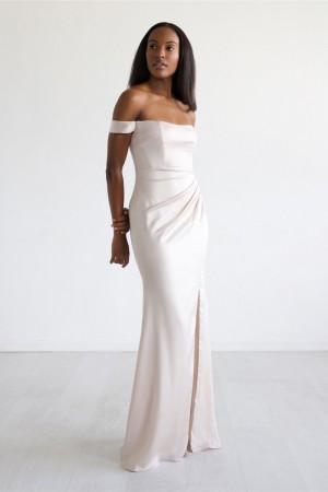 Watters JAMES 9404 Off Shoulder Bridesmaid Dress
