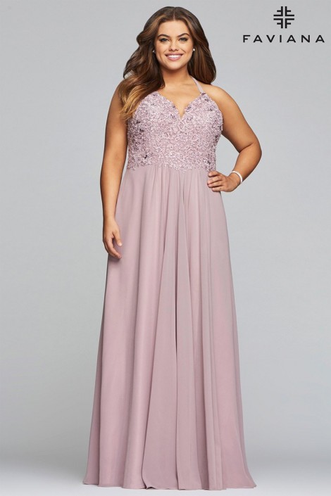 Faviana Curve 9445 Beautiful Plus Size Prom Dress Faviana Curve 9445 Beautiful Plus Size Prom Dress