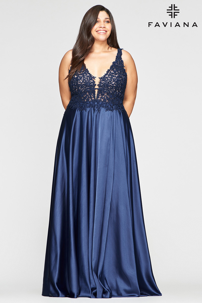 best stores for plus size prom dresses