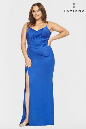 Faviana Curve 9530 Beautiful Plus Size Gown