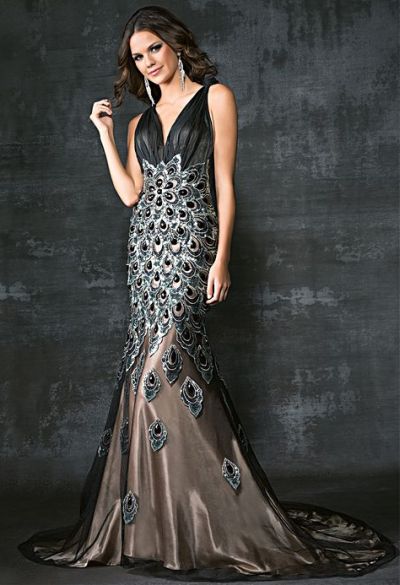 Feather Prom Dresses