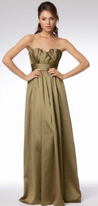 Wtoo Long Crumb Catcher Bridesmaid Dress With Pockets 955 French Wtoo Long Crumb Catcher Bridesmaid Dress With Pockets 955