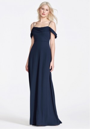 Wtoo Jackie 956 Off Shoulder Georgette Bridesmaid Dress