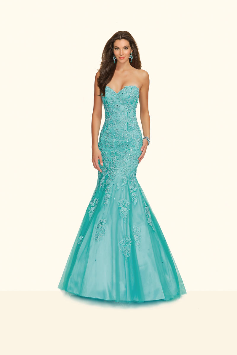 French Novelty Mori Lee Paparazzi 98002 Mermaid Prom Dress