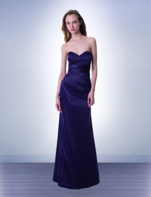 Bill Levkoff 996 Satin A-Line Bridesmaid Gown
