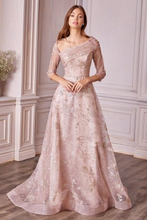 Andrea and Leo A1030 Romantic Asymmetric A-Line Gown