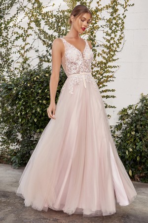 Andrea and Leo A1045 Gorgeous Sade Lace Gown
