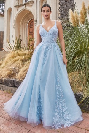 Andrea and Leo A1125 Pastel Elysium Lace Gown