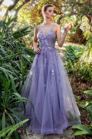Andrea and Leo A1191 Alicia Floral A-Line Gown