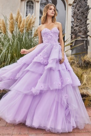 Andrea and Leo A1220 Peony Petal Couture Gown