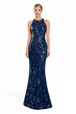 Alexander by Daymor 3101 Long Shimmering Mother Of The Bride Dress