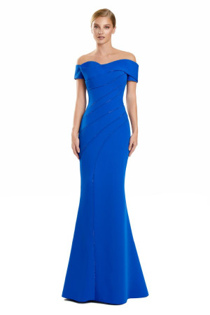 Alexander by Daymor 3123 Elegant Mother Of The Bride Midi Dress
