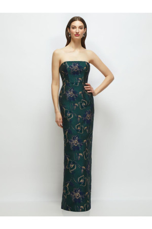 Alfred Sung D877OMF Jacqueline Metallic Jacquard Maid Of Honor Gown