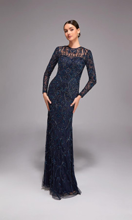 Alyce Paris 27778 Long Formal Party Dress With Fully Beaded Fitted